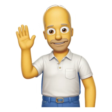 Homer simpson sticker