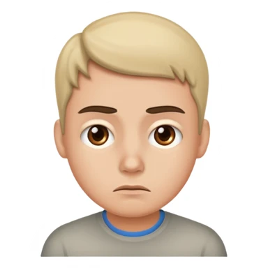 unimpressed and bored  sticker