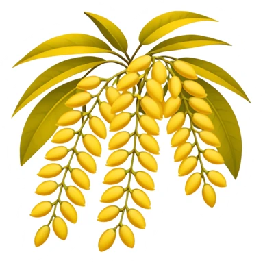 Cassia fistula sticker