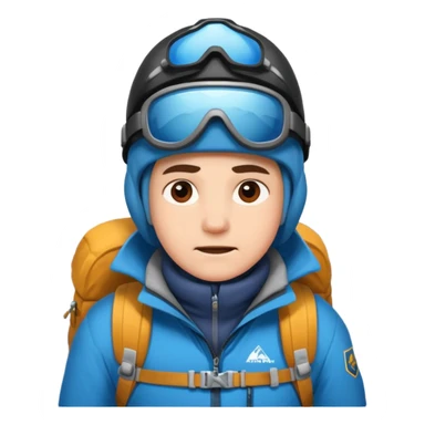 Inoxtag en haut de l’everest  sticker