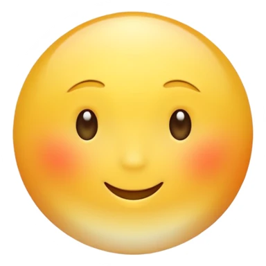 Generate a high-quality 3D cartoon-style emoji of a yellow sun, bright and cheerful, smooth gradient colors, rounded and cute appearance, simple white background, high-resolution.
 sticker