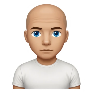 Armando "Pitbull" Pérez with blue eyes sticker