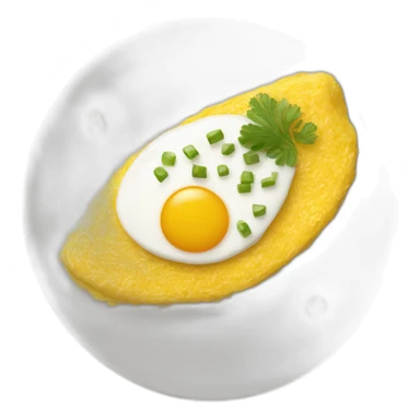 Rice omelet with "Nao" written on it sticker