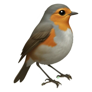 Robin bird sticker