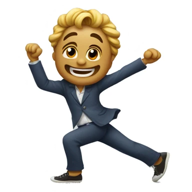 Diente de leon bailando  sticker