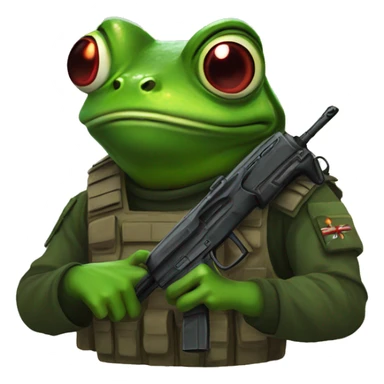 Counter strike frog sticker