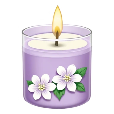 Light purple bath and body works small white floral line art candleLight purple bath and body works small white floral line art candleLight purple bath and body works small floral line art design candle sticker