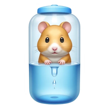 hamster waterer sticker