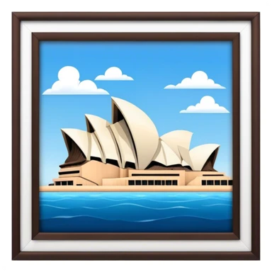 sydney opera house sticker
