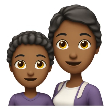 mom with boy toddler sticker