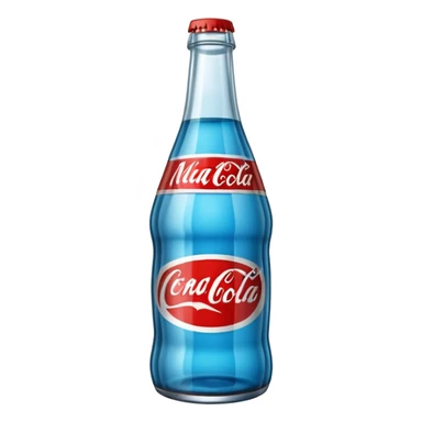 Nuka Cola blue bottle turn right sticker