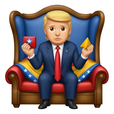 Trump qui kidnappe El président du Venezuela sticker