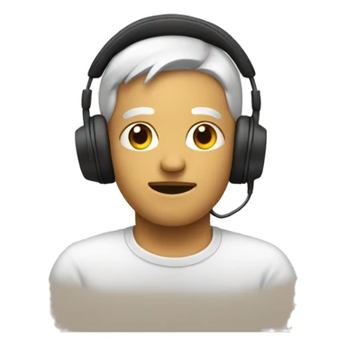 listening music sticker