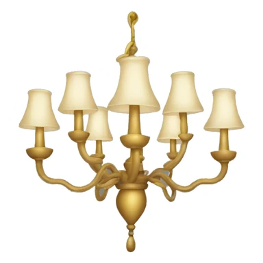 chandelier sticker
