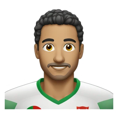 algeria hero man sticker