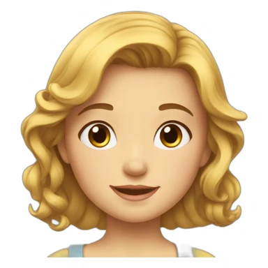 Belle enfant  sticker