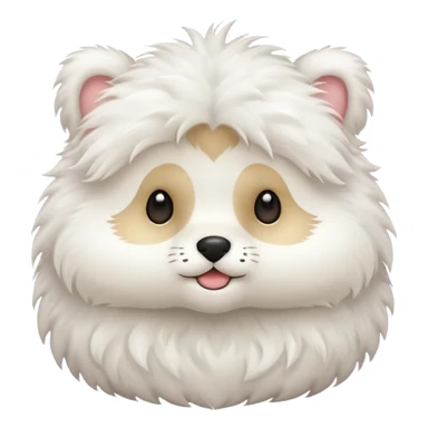 Cute little animal sticker