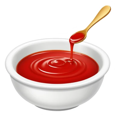 Sweet and hot dipping sauce  sticker