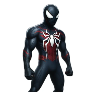 Venom combat spiderman sticker