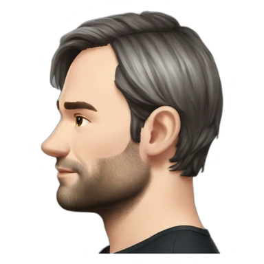 Charlie cox undercut sticker