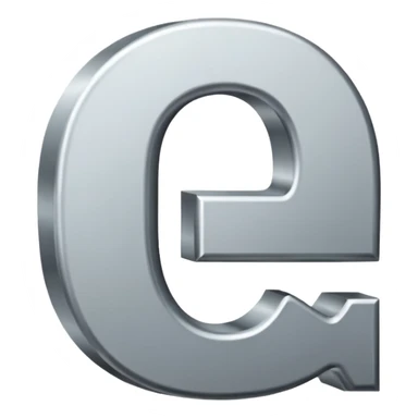 alphabet 'Q' sticker