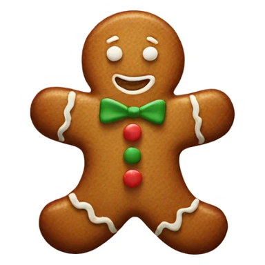 gingerbread sticker