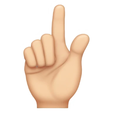 Hand Showing 'I Love You' Sign sticker