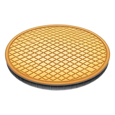 Semiconductor-manufactured wafers sticker