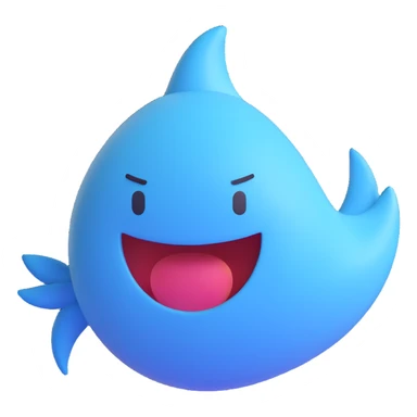 Rimuru Tempest character, 3D emoji style sticker