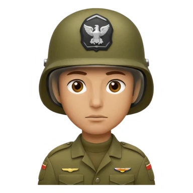 create me a emoji for discord, it should be a soldier. sticker