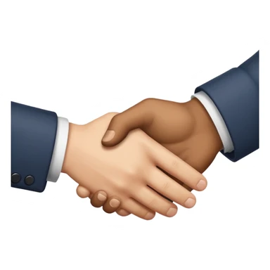 saludar de mano sticker