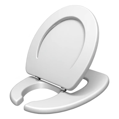 Paper toilet seat sticker