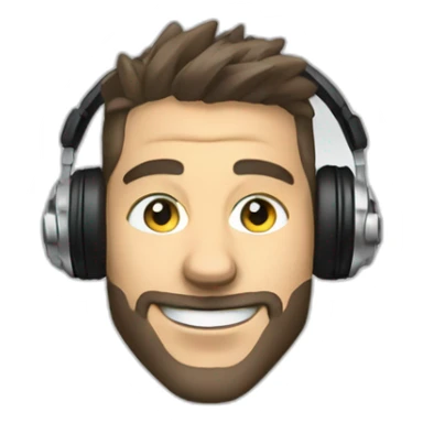 DJ Ryan wolf logo sticker