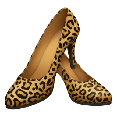 Escarpins léopard  sticker