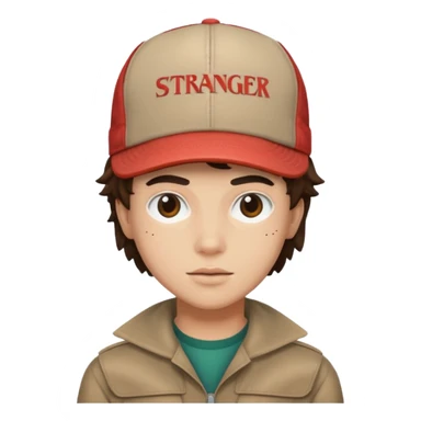 Stranger thing rm sticker