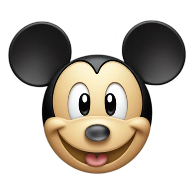 Mickey Mouse With Film for ears sticker