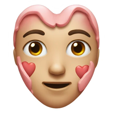 Heart anatomically correct  sticker