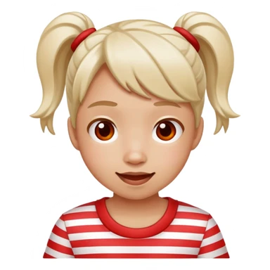 Nae nae wearing red and white stripe shirt looking like where’s winda sticker