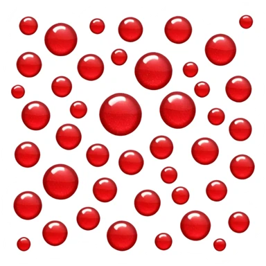 Recrutador Vermelho Glitter sticker