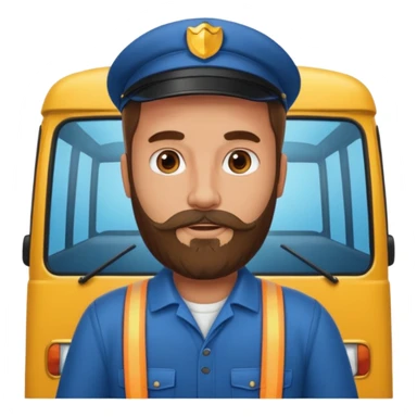 beardedminibus driver sticker