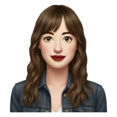 dakota johnson sticker