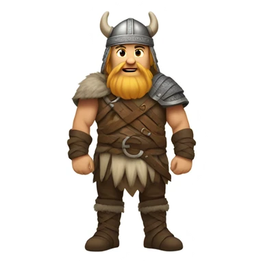 Viking in full height sticker