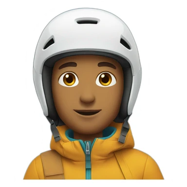Ski bri sticker