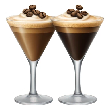 2 espresso martinis cheers sticker