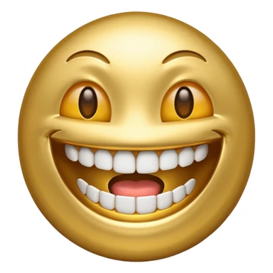 Emoji face with grillz sticker