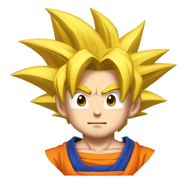 Goku from dragon ball z sticker