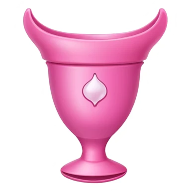 Menstrual cup sticker