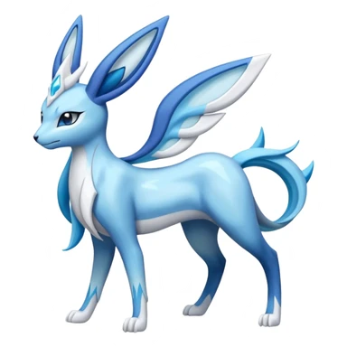 Cresselia-Glaceon-Suicune-Amaura-Dialga-fusion sticker