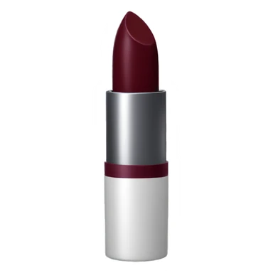 Burgundy lipstick stick sticker