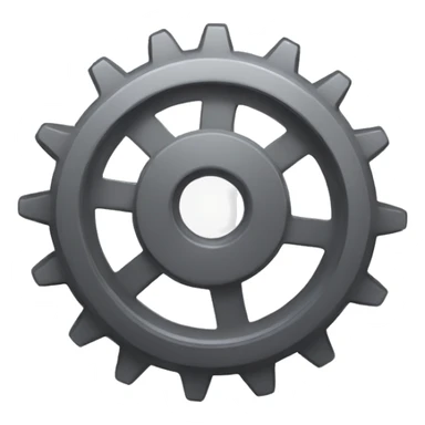 grinding gear with check mark sticker